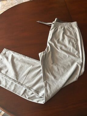 Linksoul Men's Lightweight Stretch Track Pants - Gray Size Medium